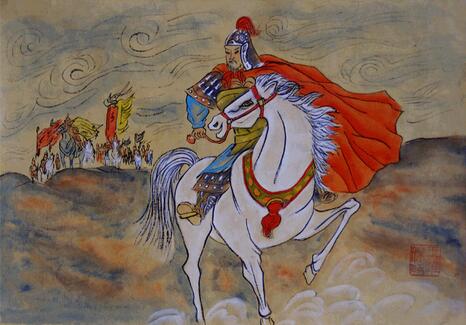 「成语故事」背水一战插图 「成语故事」背水一战