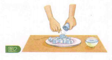 简单的热学小实验：能钓冰块的细线【盐融化雪的原理】