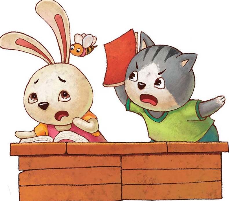 「晚安爸爸睡前故事」教室里的蜜蜂插图 「晚安爸爸睡前故事」教室里的蜜蜂