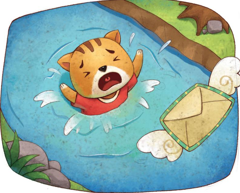 「晚安爸爸睡前故事」信封里的小女巫