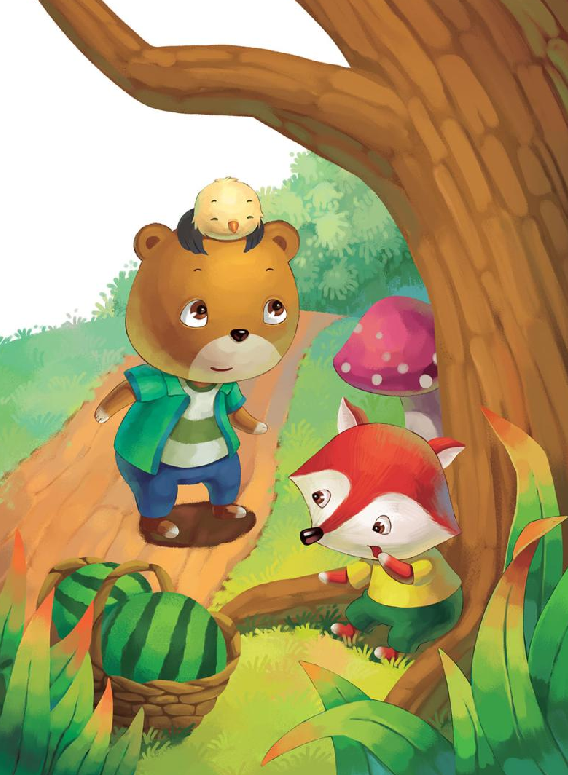 「晚安爸爸睡前故事」一动不动的胖胖熊插图 「晚安爸爸睡前故事」一动不动的胖胖熊