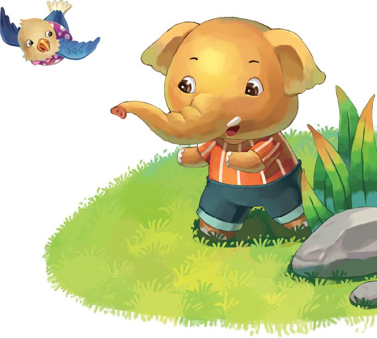 「晚安爸爸睡前故事」小象尼可和他的长鼻子插图 「晚安爸爸睡前故事」小象尼可和他的长鼻子