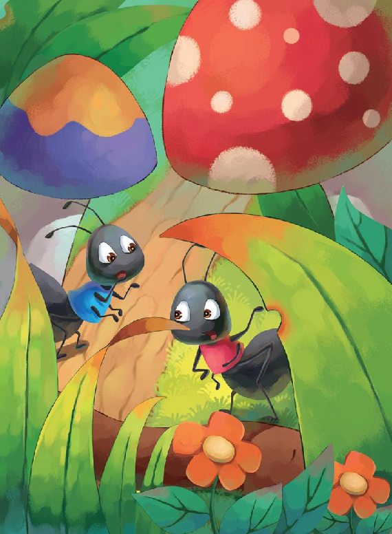 「晚安爸爸睡前故事」蚂蚁龙插图 「晚安爸爸睡前故事」蚂蚁龙