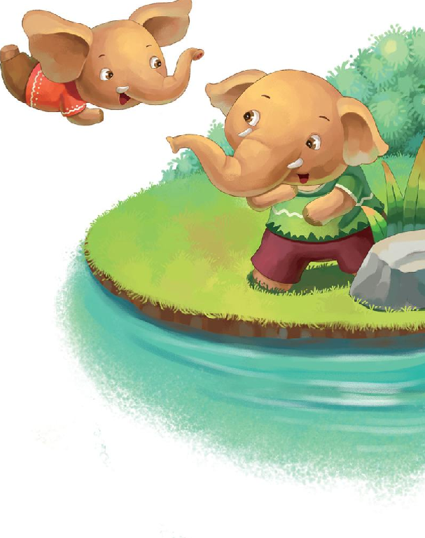 「晚安爸爸睡前故事」会飞的小象插图 「晚安爸爸睡前故事」会飞的小象