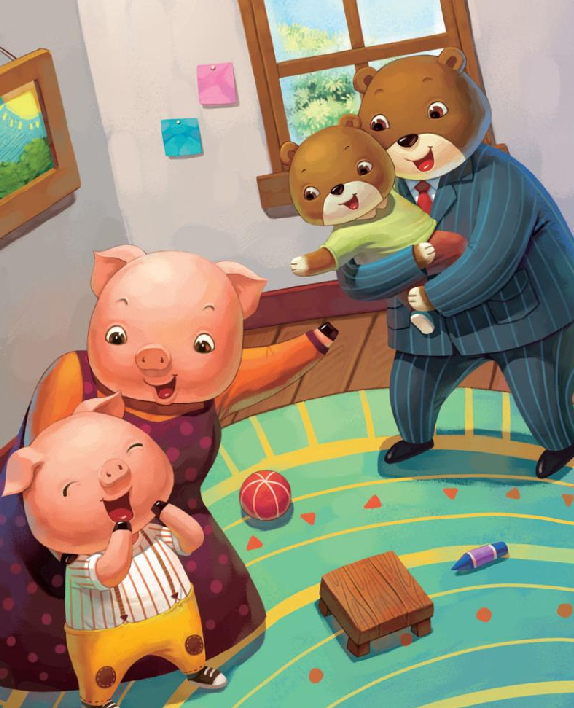 「晚安爸爸睡前故事」我们都是木头人