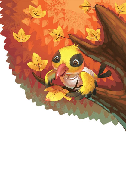 「晚安爸爸睡前故事」写诗的小黄鹂