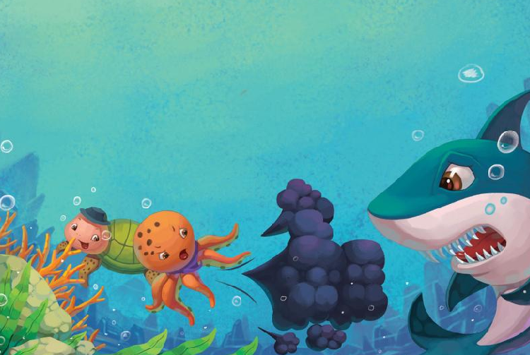 「晚安爸爸睡前故事」章鱼弟弟的神奇本领插图 「晚安爸爸睡前故事」章鱼弟弟的神奇本领