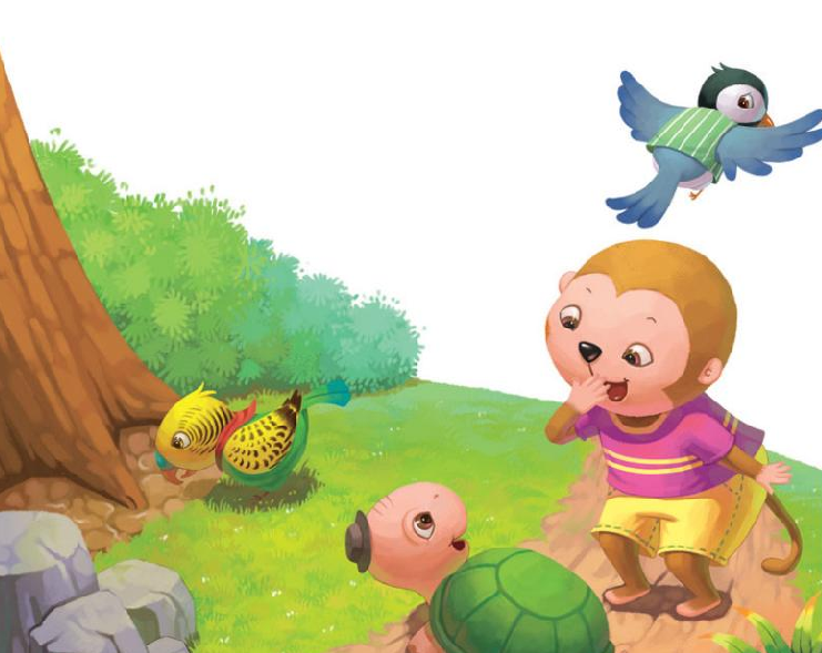 「晚安爸爸睡前故事」吃泥巴的鹦鹉插图 「晚安爸爸睡前故事」吃泥巴的鹦鹉