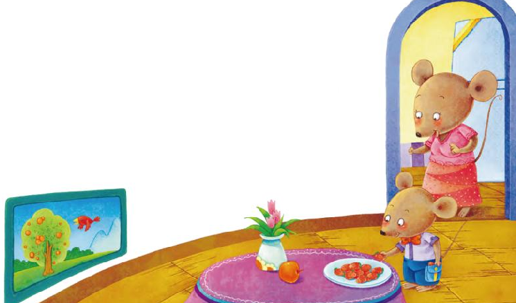 「晚安妈妈睡前故事」小老鼠领奖状