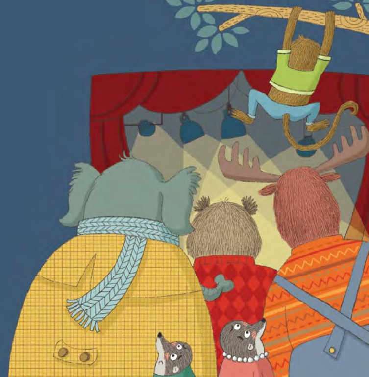 「晚安妈妈睡前故事」鼹鼠看戏