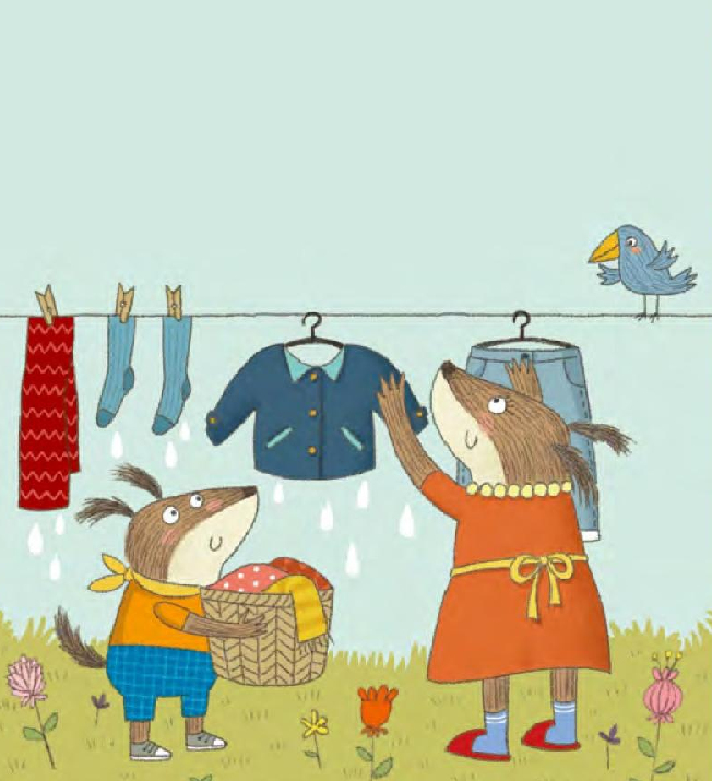 「晚安妈妈睡前故事」洗洗还能穿