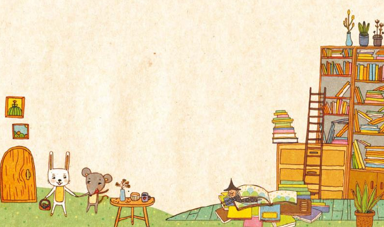 「晚安妈妈睡前故事」住在书房里的巫婆插图 「晚安妈妈睡前故事」住在书房里的巫婆