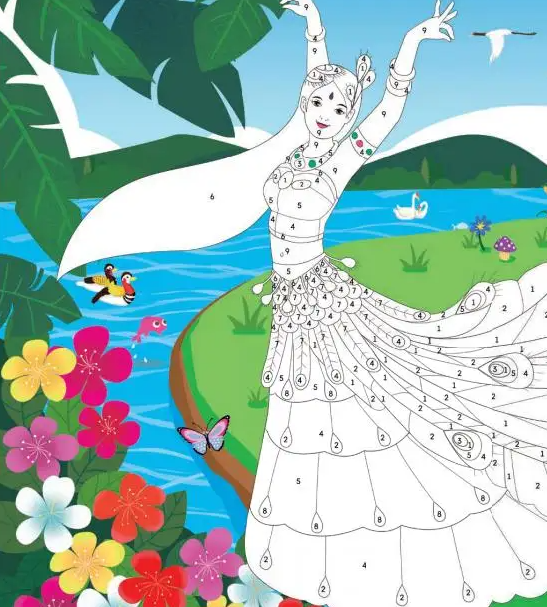 「美丽善良的公主故事」孔雀公主的故事插图1 「美丽善良的公主故事」孔雀公主的故事