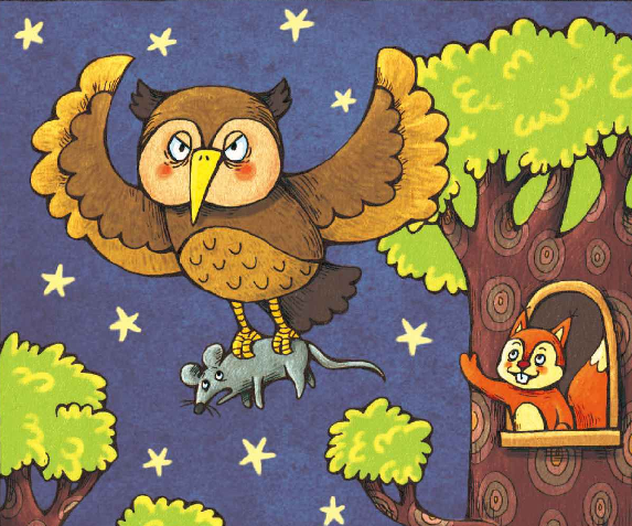 「诚信小故事」善良的松鼠插图 「诚信小故事」善良的松鼠