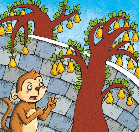 「诚信小故事」三只梨插图 「诚信小故事」三只梨