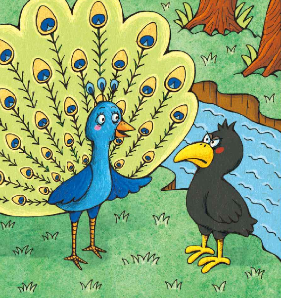 「诚信小故事」小孔雀的疑问插图 「诚信小故事」小孔雀的疑问