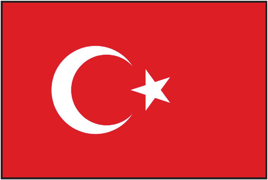 「童眼看世界」土耳其国旗