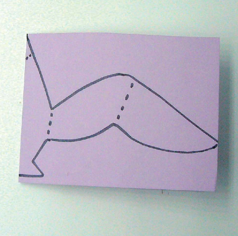 「儿童剪纸手工游戏：动物篇」：翱翔的海鸥剪纸，海鸥怎么剪？