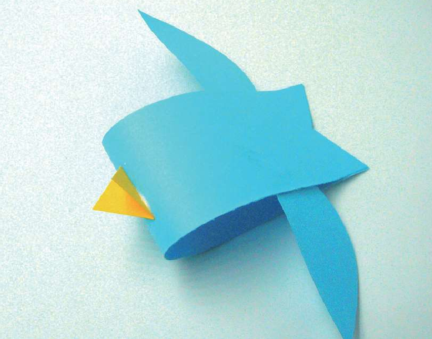 「儿童剪纸手工游戏:动物篇」:喜鹊剪纸,喜鹊怎么剪?插图4 「儿童剪纸手工游戏:动物篇」:喜鹊剪纸,喜鹊怎么剪?