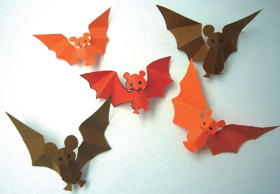 「儿童剪纸手工游戏:动物篇」:蝙蝠剪纸,蝙蝠怎么剪?(福禄寿剪纸)插图6 「儿童剪纸手工游戏:动物篇」:蝙蝠剪纸,蝙蝠怎么剪?(福禄寿剪纸)