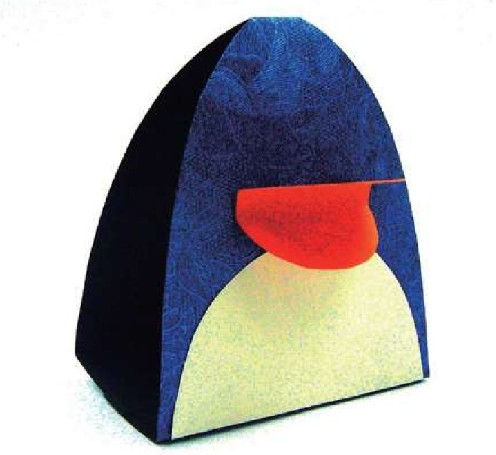 「儿童剪纸手工游戏：动物篇」：企鹅剪纸，企鹅怎么剪？