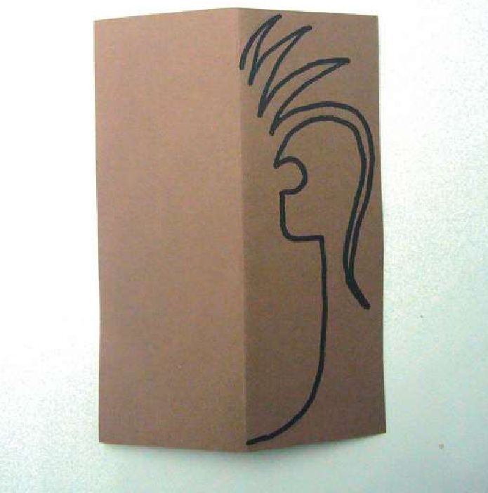 「儿童剪纸手工游戏：动物篇」：乌贼剪纸，乌贼怎么剪？