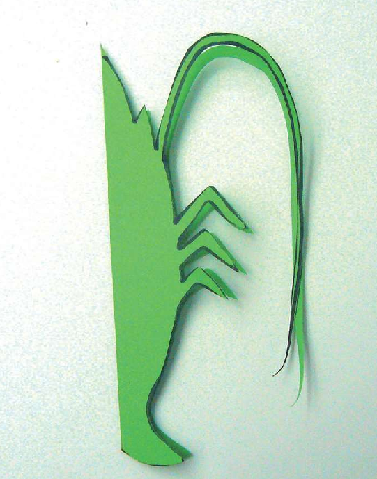 「儿童剪纸手工游戏:动物篇」:虾剪纸,虾怎么剪?插图3 「儿童剪纸手工游戏:动物篇」:虾剪纸,虾怎么剪?