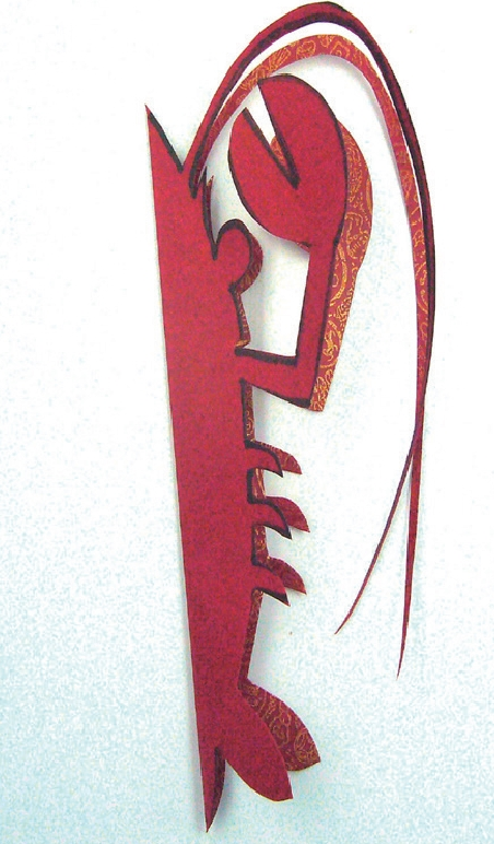 「儿童剪纸手工游戏:动物篇」:虾剪纸,虾怎么剪?插图8 「儿童剪纸手工游戏:动物篇」:虾剪纸,虾怎么剪?