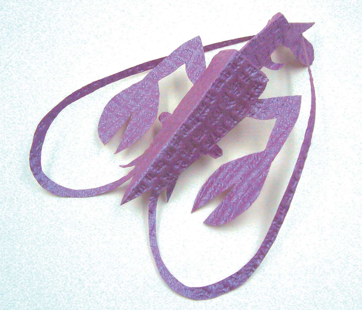 「儿童剪纸手工游戏:动物篇」:虾剪纸,虾怎么剪?插图12 「儿童剪纸手工游戏:动物篇」:虾剪纸,虾怎么剪?