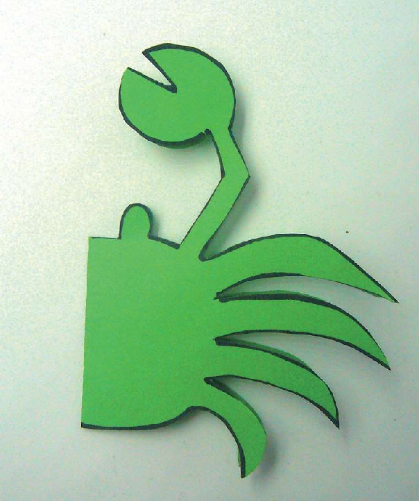 「儿童剪纸手工游戏：动物篇」：螃蟹剪纸，螃蟹怎么剪？