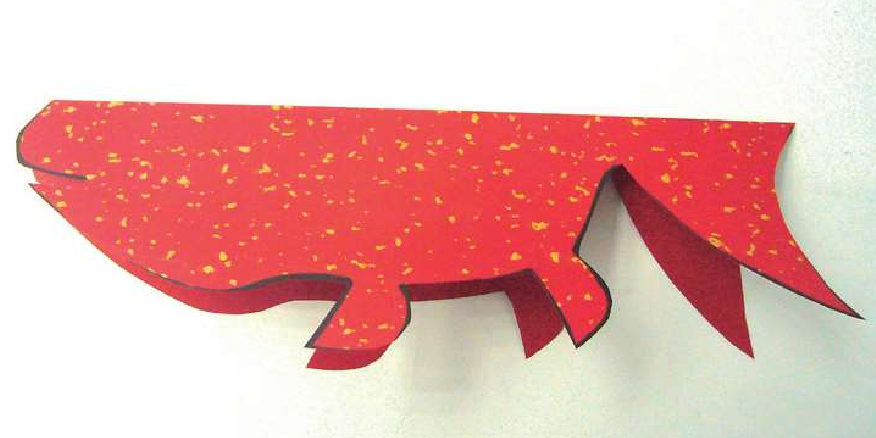 「儿童剪纸手工游戏:动物篇」:金红色的鲤鱼剪纸,鲤鱼怎么剪?插图3 「儿童剪纸手工游戏:动物篇」:金红色的鲤鱼剪纸,鲤鱼怎么剪?