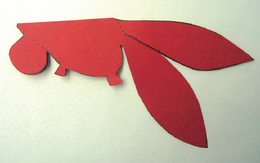 「儿童剪纸手工游戏:动物篇」:金鱼剪纸,金鱼怎么剪?插图8 「儿童剪纸手工游戏:动物篇」:金鱼剪纸,金鱼怎么剪?