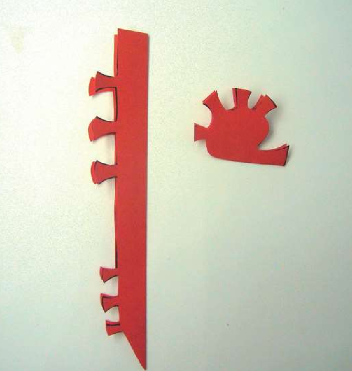 「儿童剪纸手工游戏:动物篇」:海马剪纸,海马怎么剪?插图3 「儿童剪纸手工游戏:动物篇」:海马剪纸,海马怎么剪?