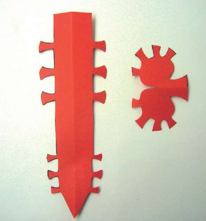 「儿童剪纸手工游戏:动物篇」:海马剪纸,海马怎么剪?插图4 「儿童剪纸手工游戏:动物篇」:海马剪纸,海马怎么剪?