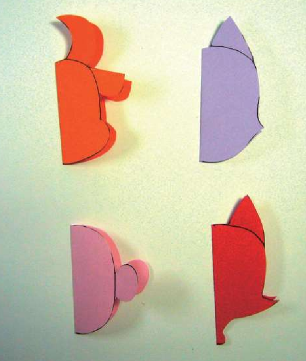 「儿童剪纸手工游戏:动物篇」:动物头像的设计制作剪纸,动物头像的设计制作怎么剪?插图6 「儿童剪纸手工游戏:动物篇」:动物头像的设计制作剪纸,动物头像的设计制作怎么剪?