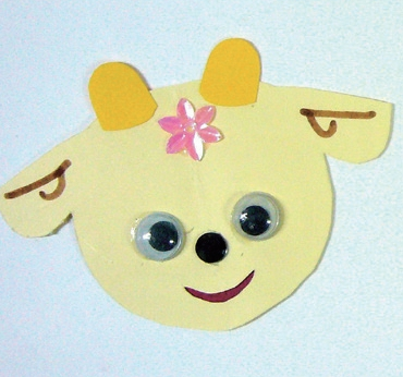 「儿童剪纸手工游戏:动物篇」:动物头像的设计制作剪纸,动物头像的设计制作怎么剪?插图21 「儿童剪纸手工游戏:动物篇」:动物头像的设计制作剪纸,动物头像的设计制作怎么剪?