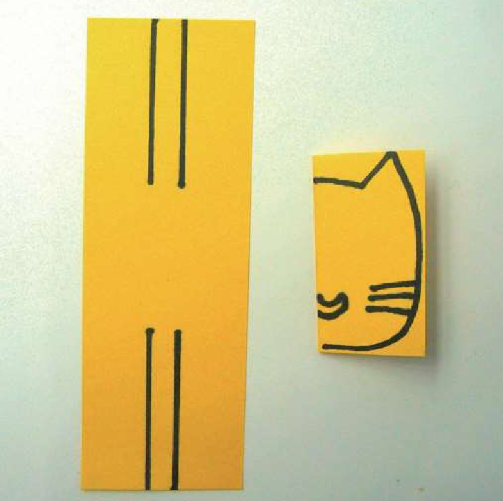 「儿童剪纸手工游戏:动物篇」:可爱的小猫咪剪纸,小猫咪怎么剪?插图2 「儿童剪纸手工游戏:动物篇」:可爱的小猫咪剪纸,小猫咪怎么剪?