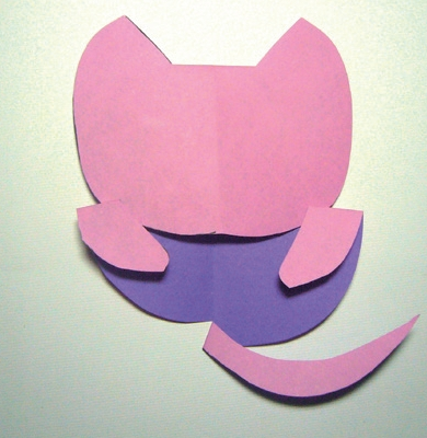 「儿童剪纸手工游戏:动物篇」:可爱的小猫咪剪纸,小猫咪怎么剪?插图16 「儿童剪纸手工游戏:动物篇」:可爱的小猫咪剪纸,小猫咪怎么剪?