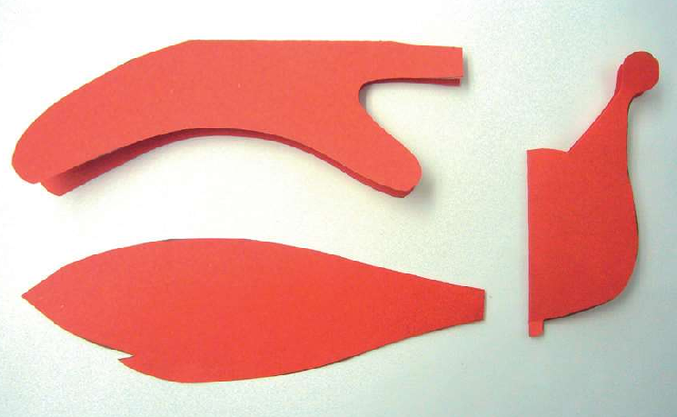 「儿童剪纸手工游戏：动物篇」：大尾巴的松鼠剪纸，松鼠怎么剪？