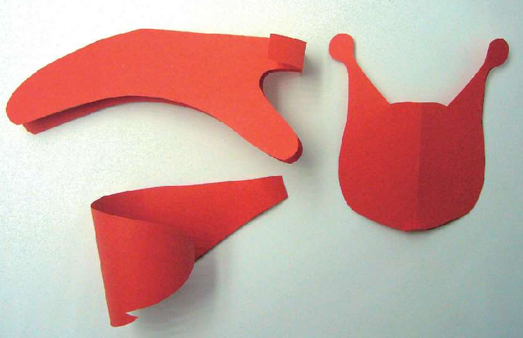 「儿童剪纸手工游戏：动物篇」：大尾巴的松鼠剪纸，松鼠怎么剪？