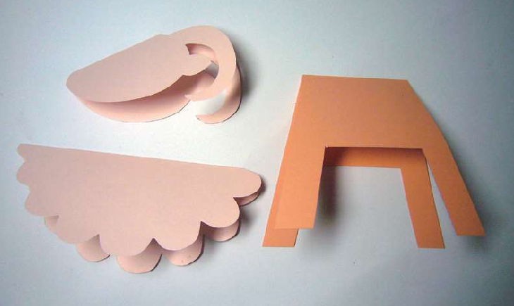 「儿童剪纸手工游戏:动物篇」:三阳 (羊)开泰剪纸,羊怎么剪?插图2 「儿童剪纸手工游戏:动物篇」:三阳 (羊)开泰剪纸,羊怎么剪?