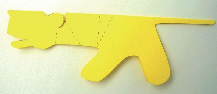 「儿童剪纸手工游戏:动物篇」:虎虎生威剪纸,老虎怎么剪?插图3 「儿童剪纸手工游戏:动物篇」:虎虎生威剪纸,老虎怎么剪?