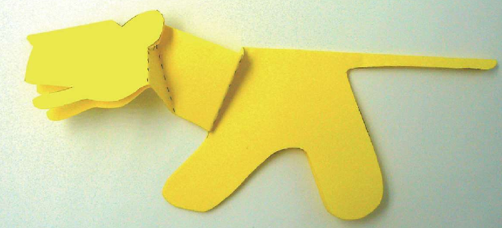 「儿童剪纸手工游戏:动物篇」:虎虎生威剪纸,老虎怎么剪?插图6 「儿童剪纸手工游戏:动物篇」:虎虎生威剪纸,老虎怎么剪?