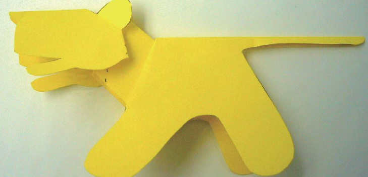 「儿童剪纸手工游戏:动物篇」:虎虎生威剪纸,老虎怎么剪?插图7 「儿童剪纸手工游戏:动物篇」:虎虎生威剪纸,老虎怎么剪?