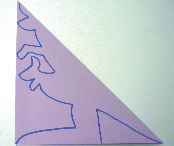 「儿童剪纸手工游戏:动物篇」:袋鼠妈妈剪纸,袋鼠怎么剪?插图1 「儿童剪纸手工游戏:动物篇」:袋鼠妈妈剪纸,袋鼠怎么剪?