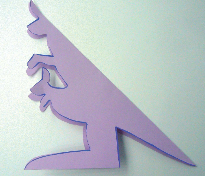 「儿童剪纸手工游戏:动物篇」:袋鼠妈妈剪纸,袋鼠怎么剪?插图2 「儿童剪纸手工游戏:动物篇」:袋鼠妈妈剪纸,袋鼠怎么剪?