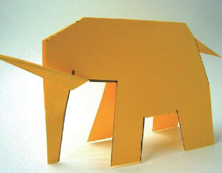 「儿童剪纸手工游戏:动物篇」:长鼻子大象剪纸,大象怎么剪?插图10 「儿童剪纸手工游戏:动物篇」:长鼻子大象剪纸,大象怎么剪?