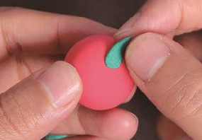 「儿童超轻粘土制作教程:蔬菜篇」新鲜的番茄插图7 「儿童超轻粘土制作教程:蔬菜篇」新鲜的番茄