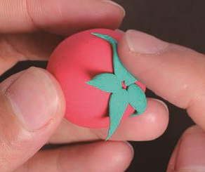 「儿童超轻粘土制作教程:蔬菜篇」新鲜的番茄插图8 「儿童超轻粘土制作教程:蔬菜篇」新鲜的番茄