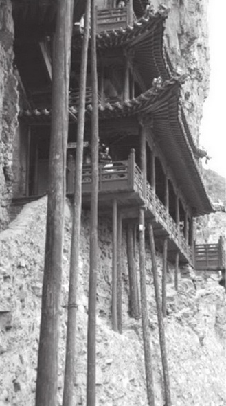 「中华文化:园林建筑篇」恒山悬空寺真的悬在空中吗?插图1 「中华文化:园林建筑篇」恒山悬空寺真的悬在空中吗?